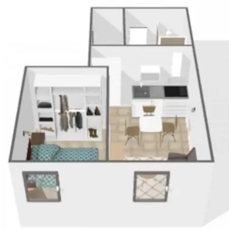 Grisolles - Confortable T2, Coeur De Village, 5min Canal Du Midi & Gare Apartamento *